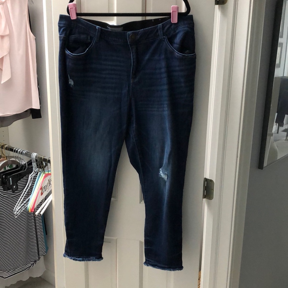 Wit and Wisdom 20W cropped Jeans worn three times